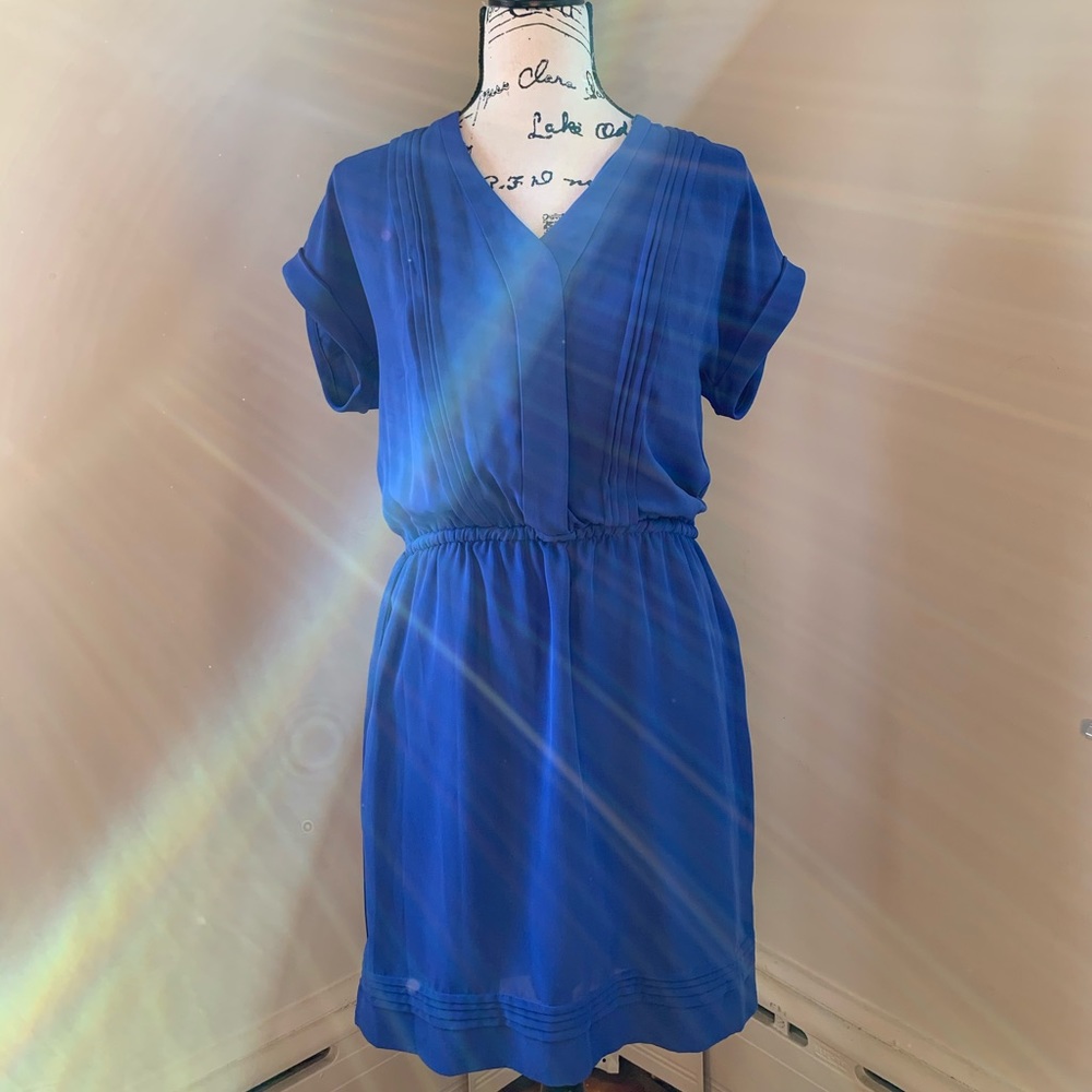 Blue dress
